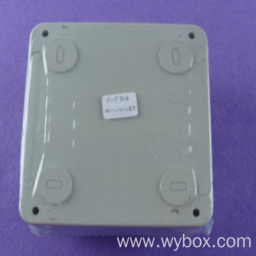 Outdoor windproof rainproof distribution box ip65 waterproof enclosure plastic waterproof junction box PWP726 with 140*140*102mm